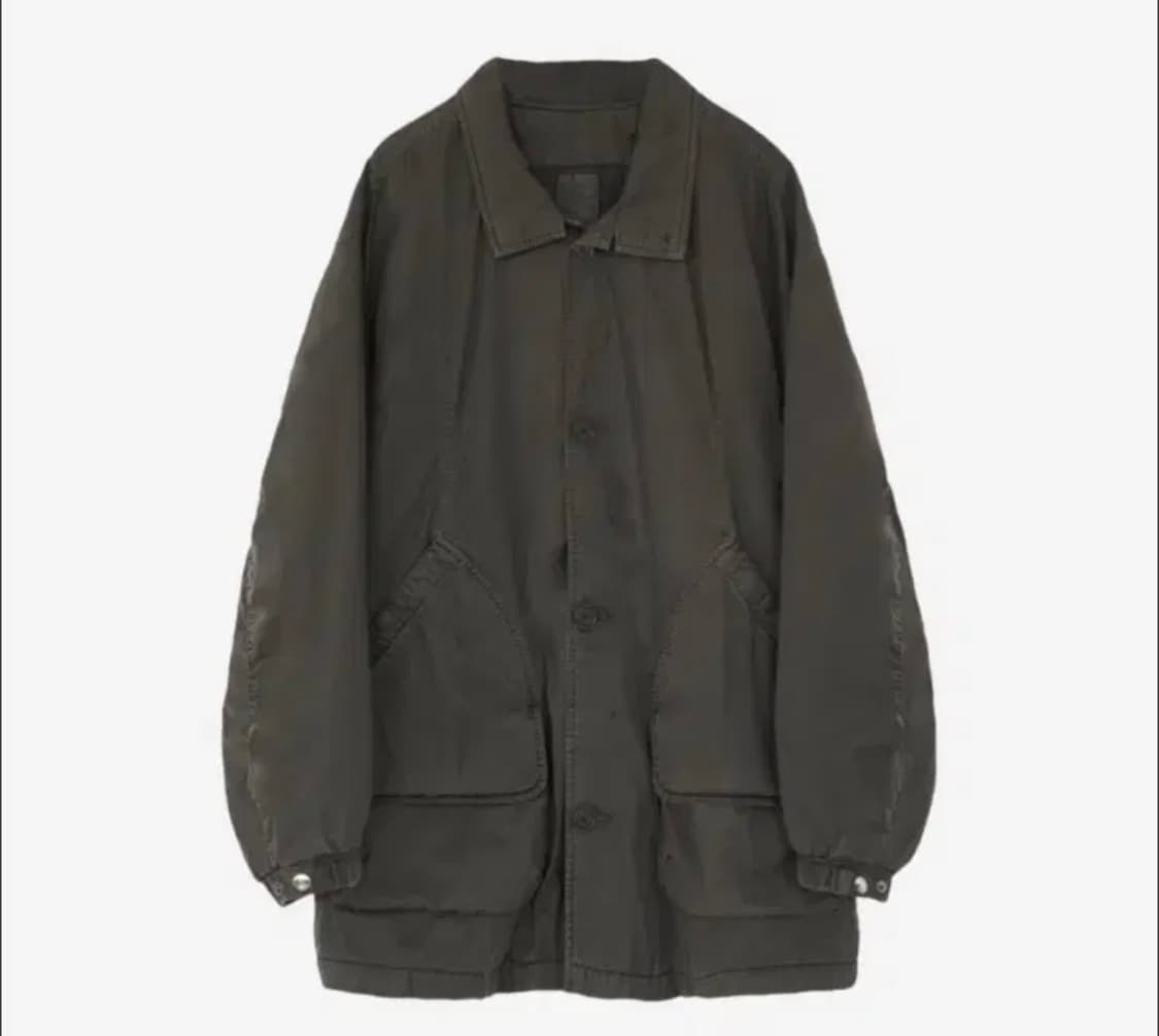 [3] 폴리테루 24fw 패디드 헌트 코트 카키 올리브 새상품  상품이미지1