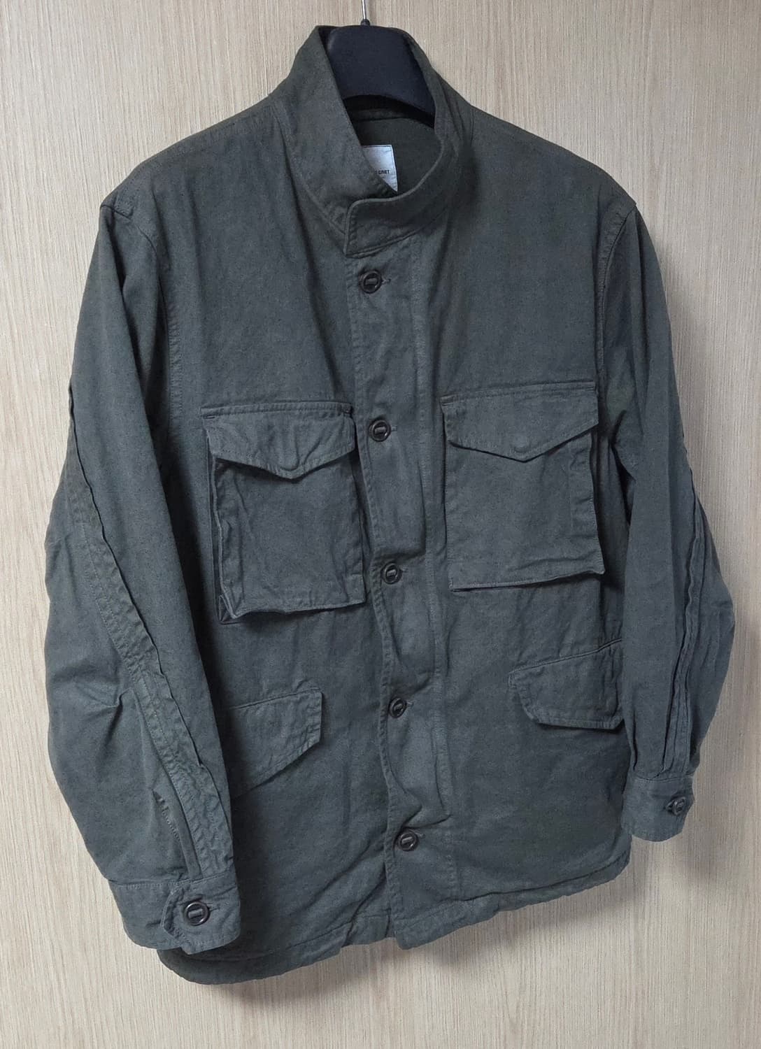 (착샷) 사쥬드크레 m65 백사틴 필드 자켓 아티지 별주 상품이미지2