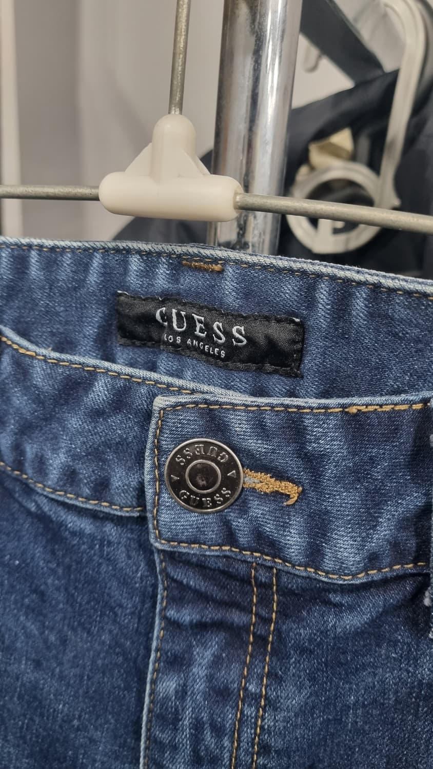 게스 워싱데님진 스판 슬림핏 허리32 기장100 상태A급 상품이미지2