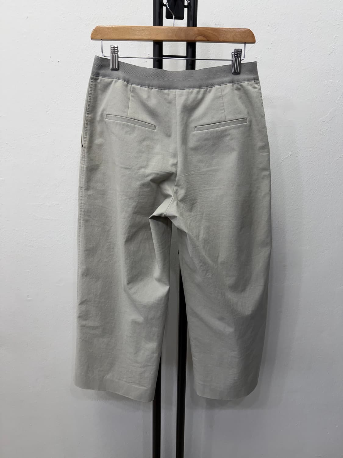 정품) 래트바이티 한섬 21ss 밴딩 와이드팬츠 64 상품이미지4