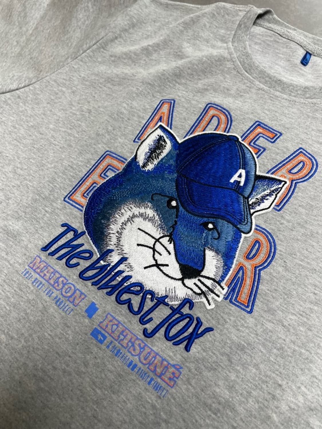 아더에러X메종키츠네 더 블루이스트 폭스 반팔 상품이미지3