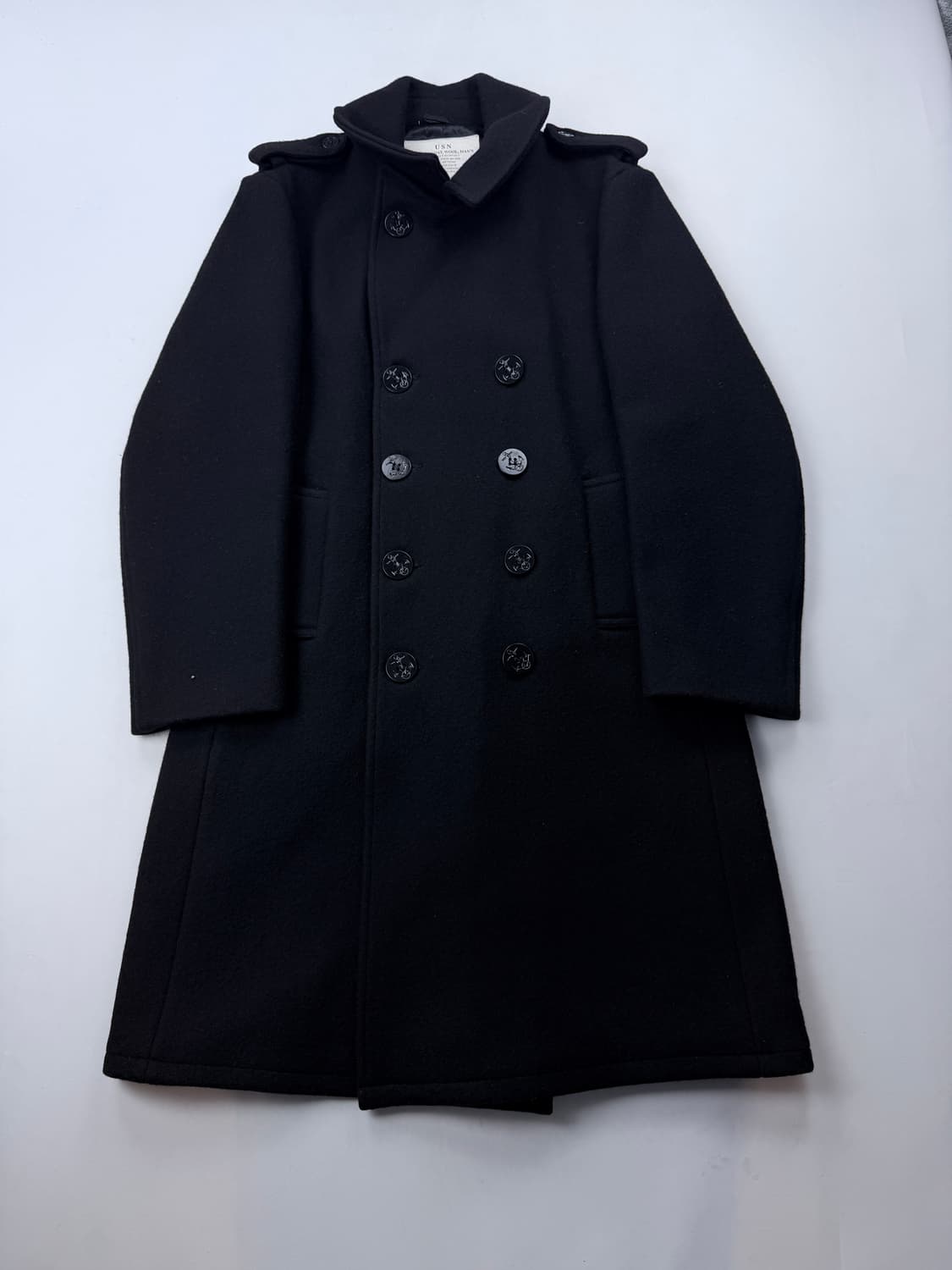 90s 미해군 USN 10버튼 피코트 상품이미지2