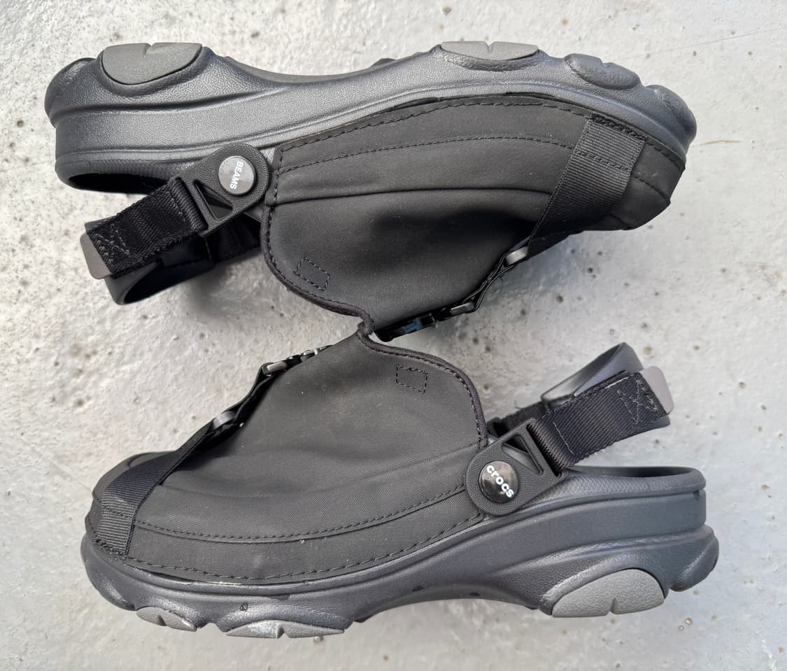 빔즈 x 크록스 코브라 버클 샌들 블랙 클로그 BEAMS x CROCS  상품이미지3