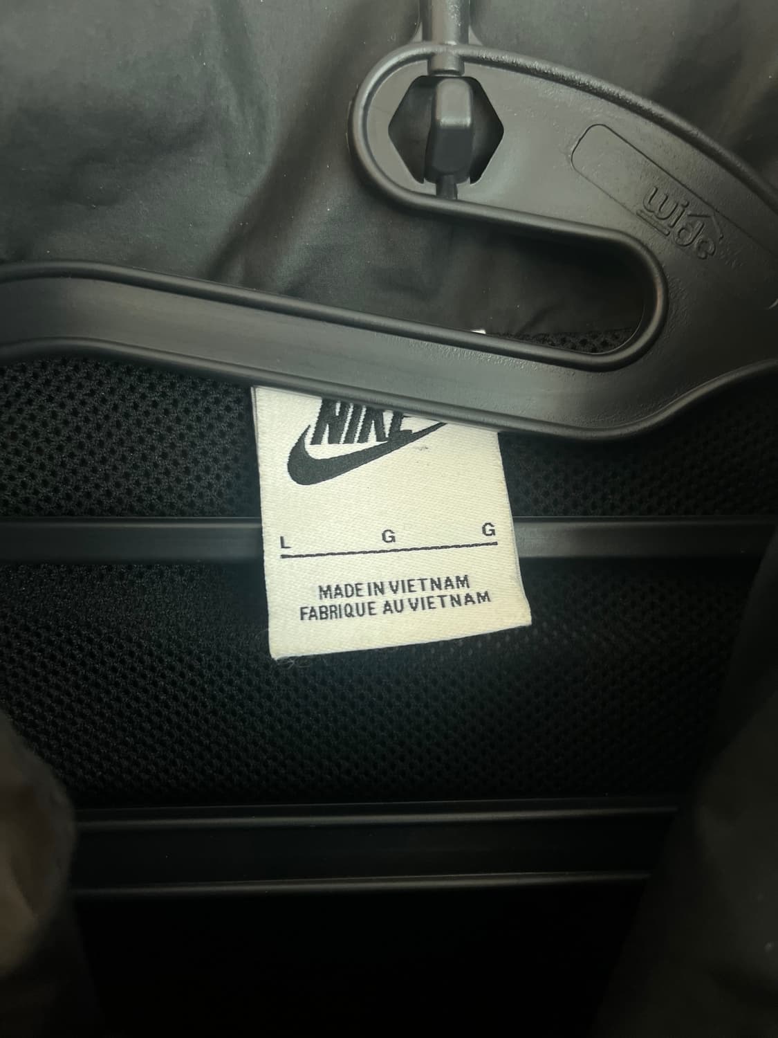 나이키 백빅로고 윈드러너 바람막이 블랙 [L] 상품이미지5