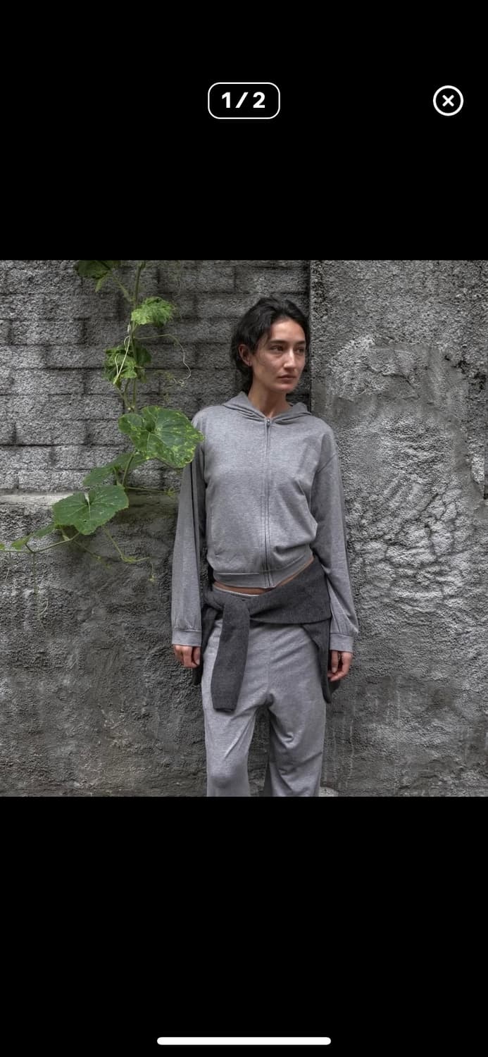 머듈 라운지 후디 그레이 1 상품이미지1