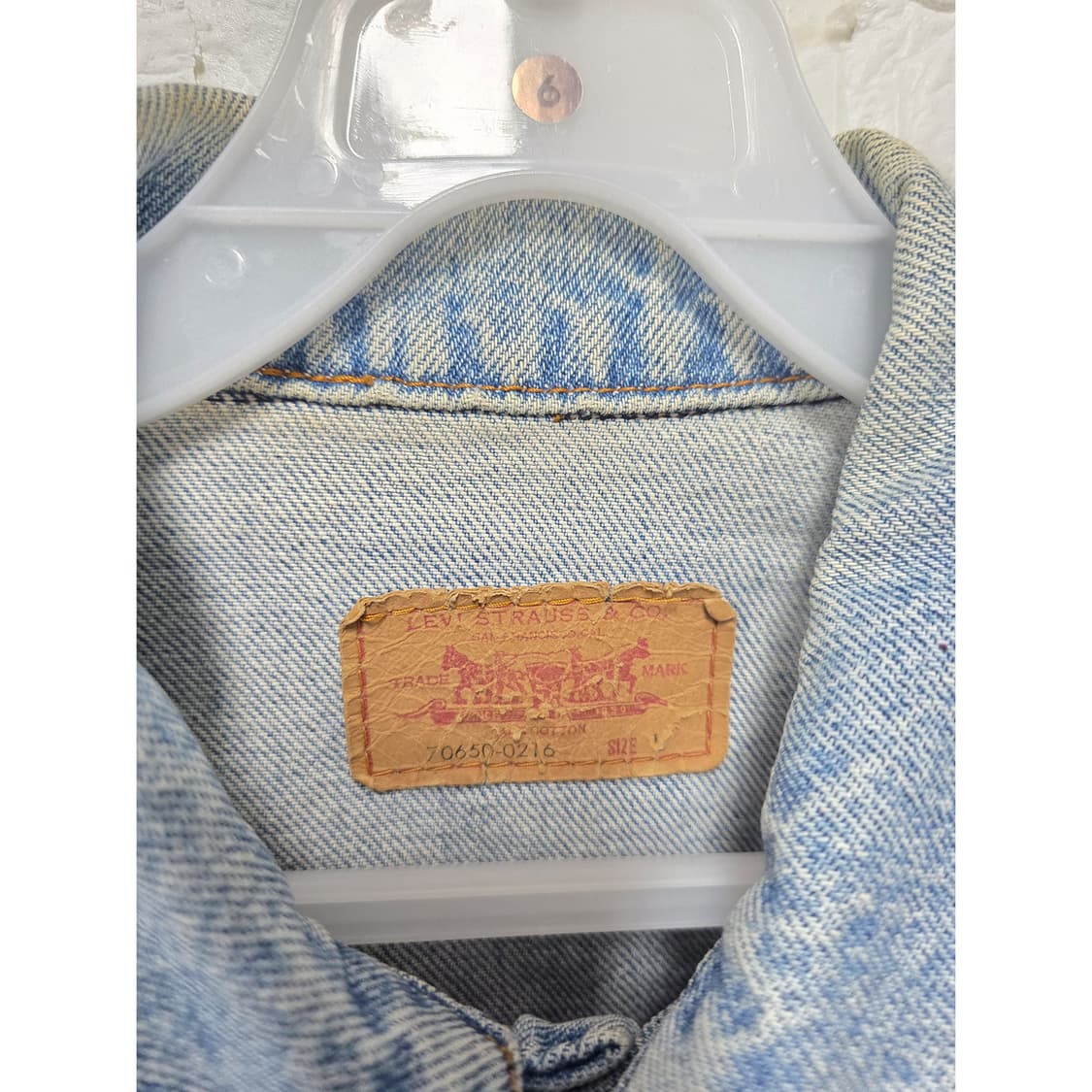 택포// 리바이스 데님 자켓 청자켓 XL 상품이미지2