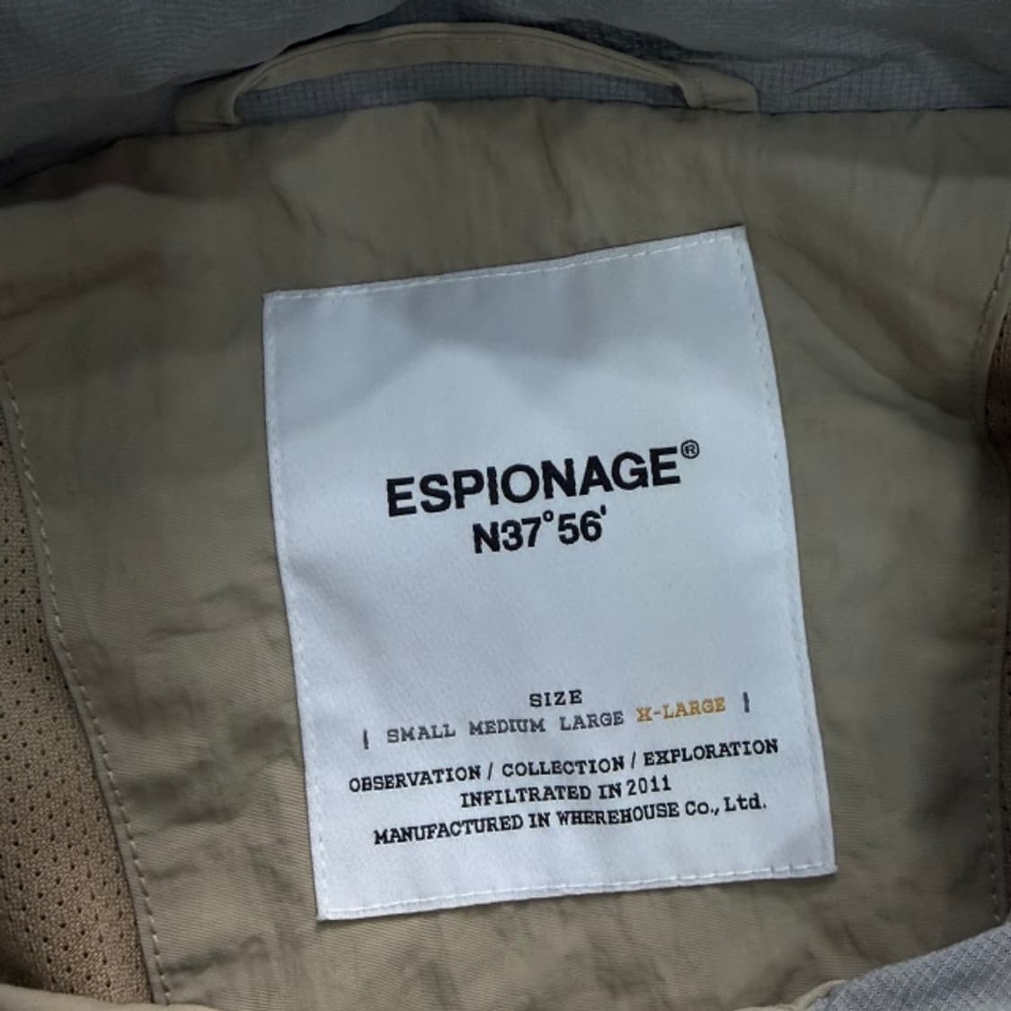 105 에스피오나지 바톤 밀리터리 자켓  상품이미지3