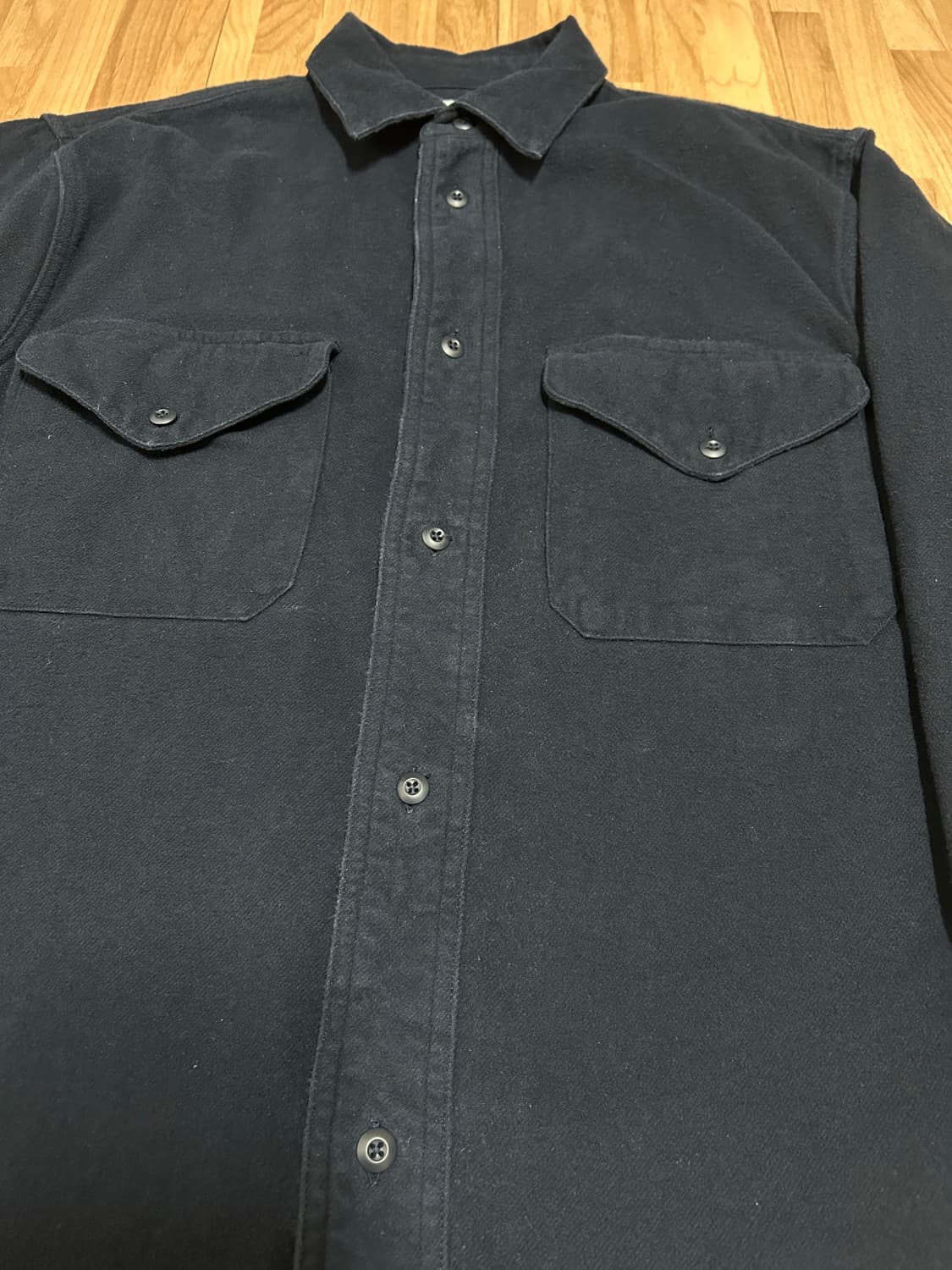 ADSUM 애드섬 빅포켓 워크셔츠 다크네이비 상품이미지3