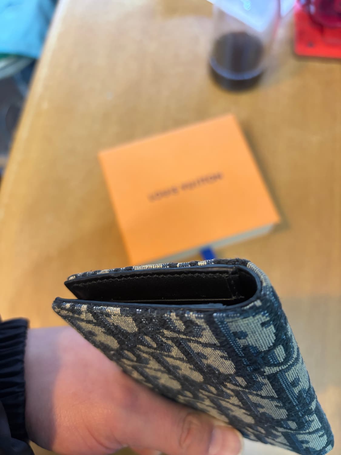 신품대비9.5]디올 오블리크 오거나이저 카드지갑 상품이미지6