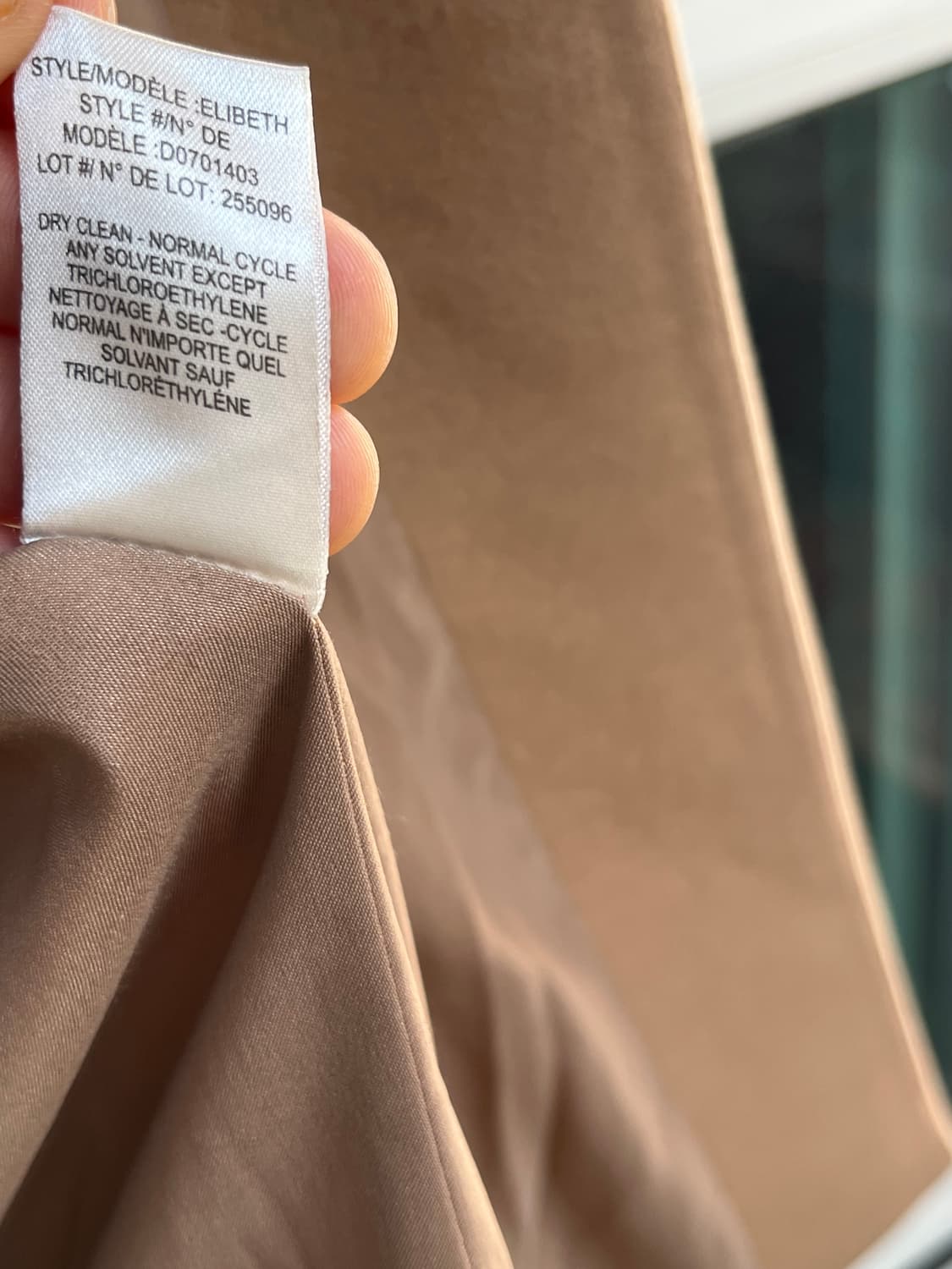 Theory 체스터필드 베이지 울 코트 M 상품이미지7