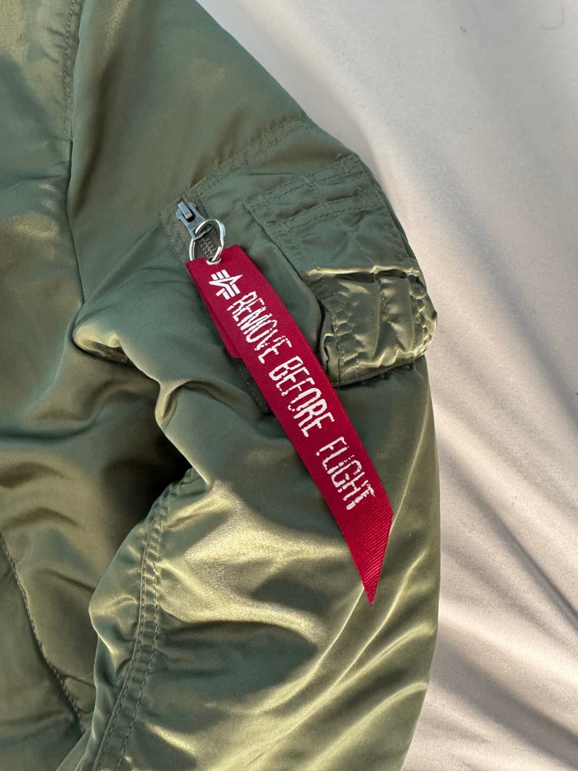 알파인더스트리 ma-1 세이지 그린 상품이미지3