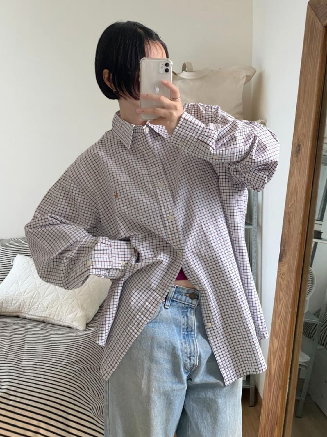 폴로 랄프로렌 체크 셔츠 (Man 2XL) AB0776 상품이미지2