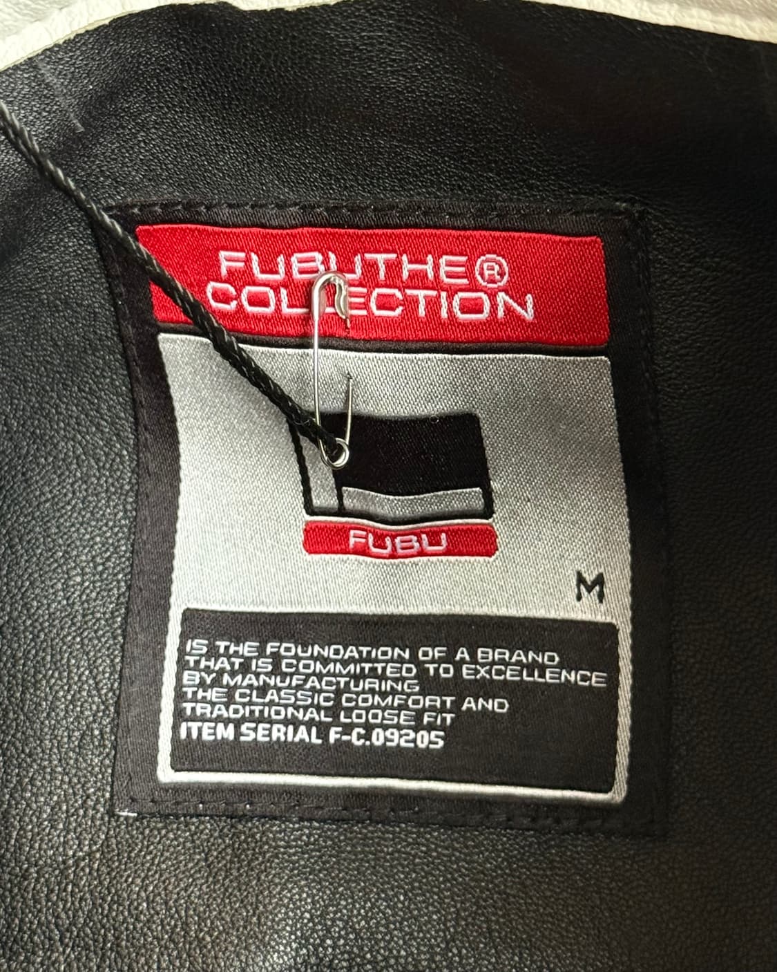 FUBU platinum lambskin racing jacket 상품이미지8