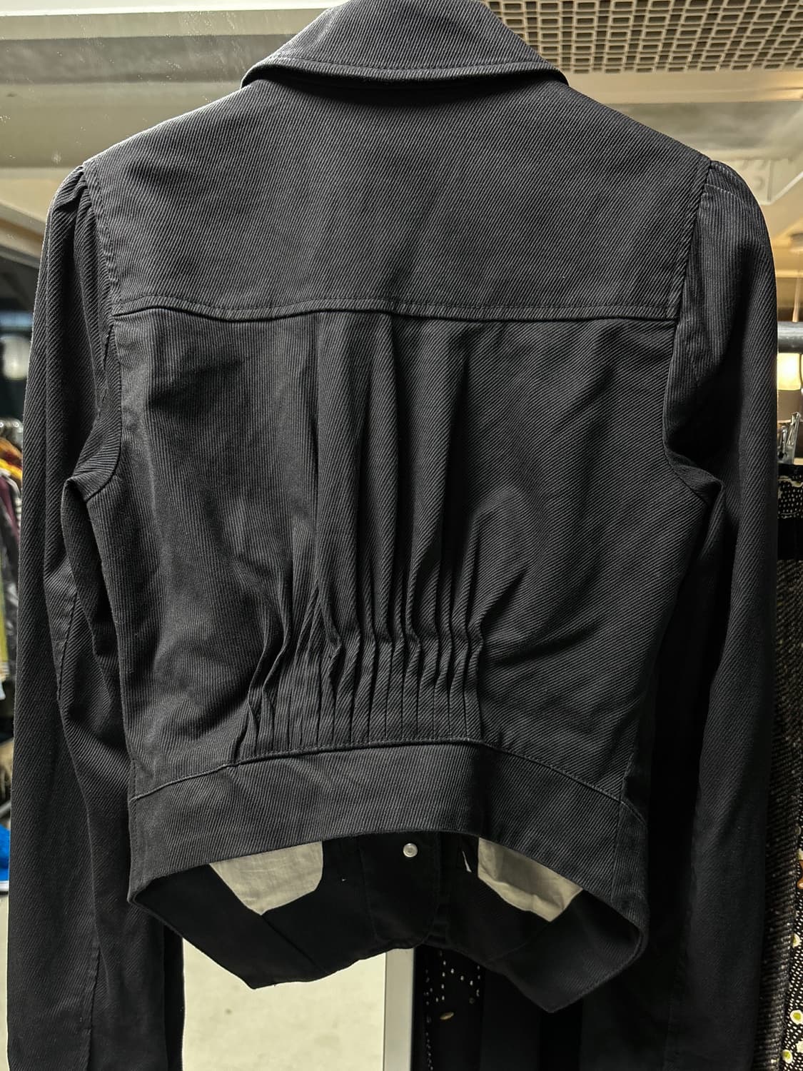 아르마니 익스체인지 데님 크롭 자켓 상품이미지4