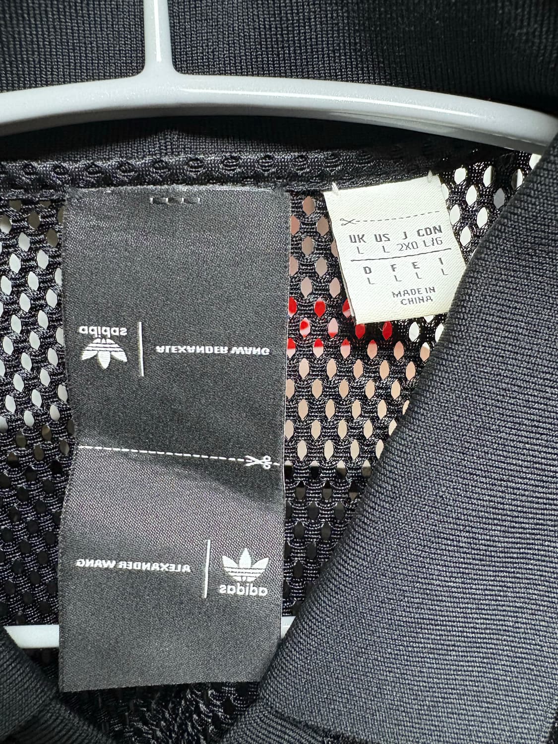 [L] 알렉산더왕 x 아디다스 메쉬 롱슬리브 긴팔티 상품이미지2