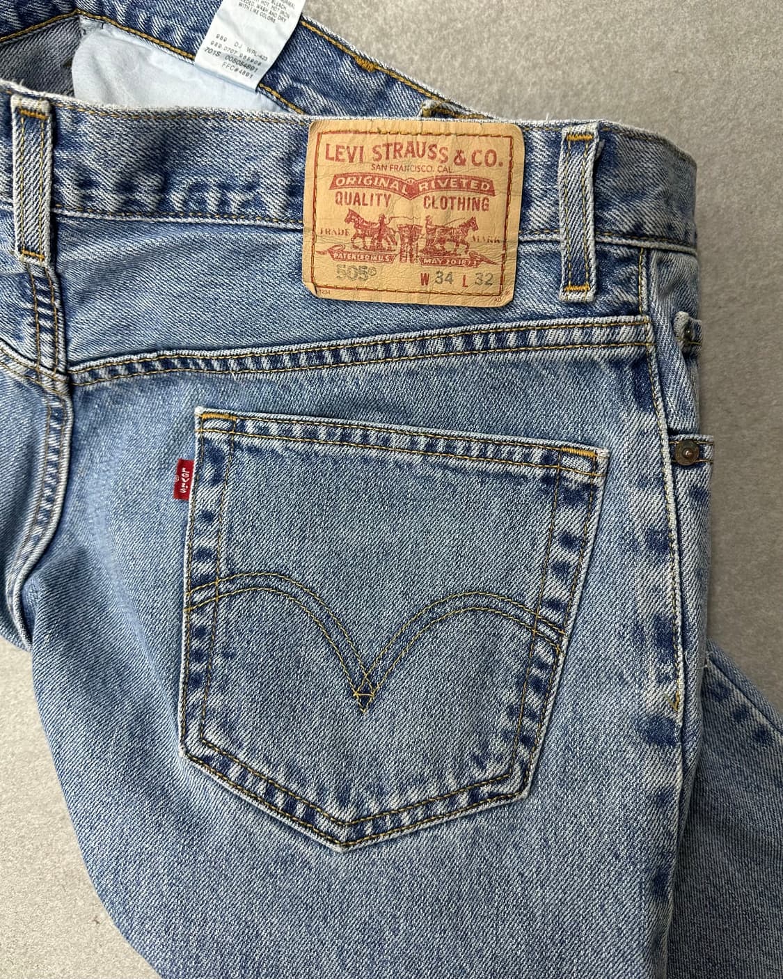 (허단42)00'S 리바이스 505 연청-M2039 상품이미지5