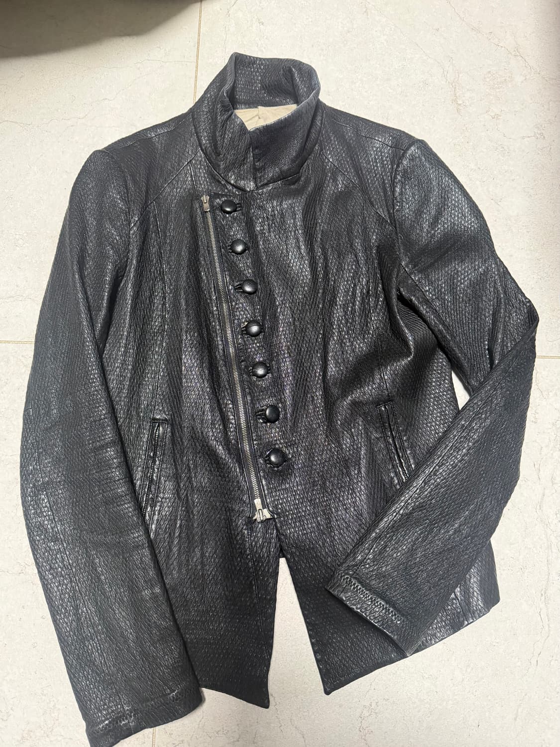 bajra 레더 자켓 상품이미지1