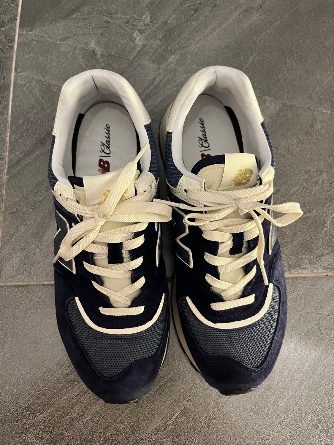 (270) 뉴발란스 574 레거시 네이비 상품이미지1