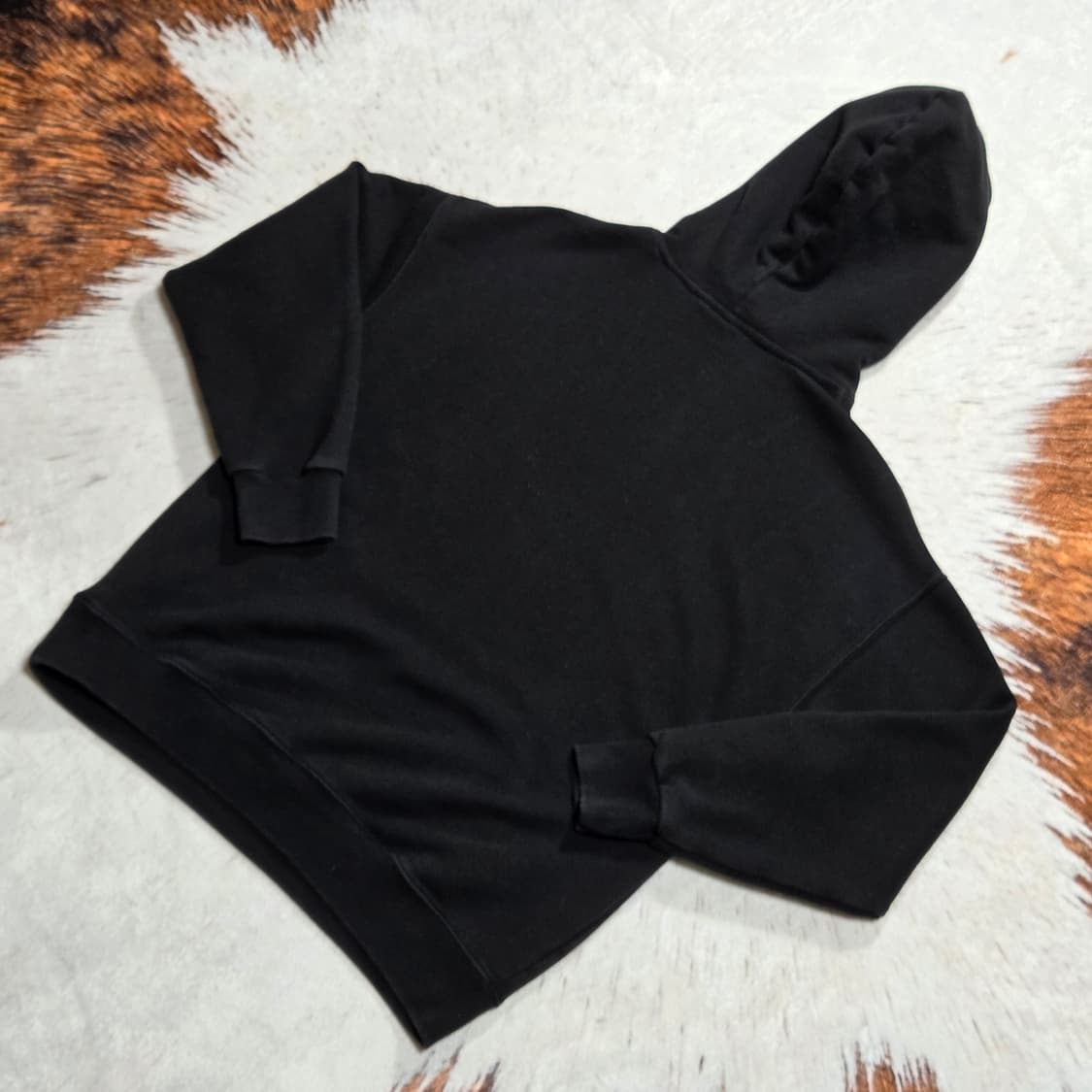 마크곤잘레스 오버핏 블랙 후드티 상품이미지4