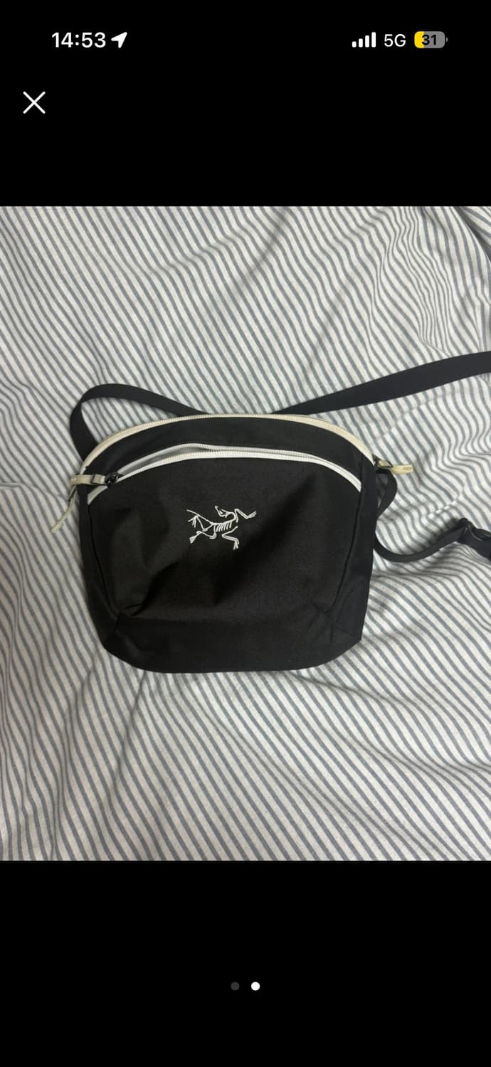 급처 아크테릭스 맨티스2 웨이스트팩 블랙 상품이미지1