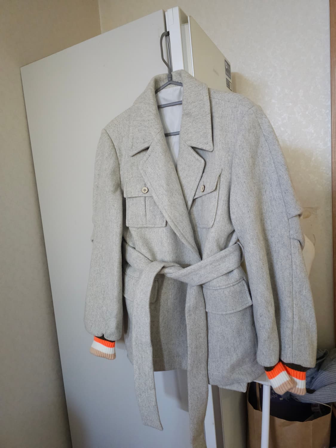 JS.뉴욕 벨트 울코트 상품이미지1