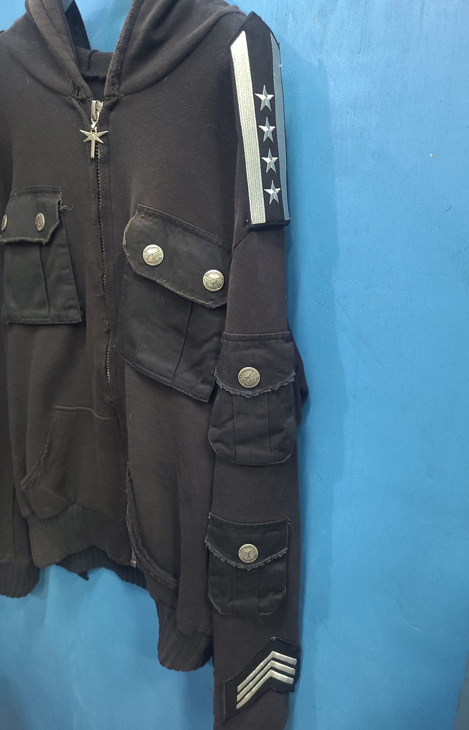 일본빈티지 러시아 독수리 후드like 할리 상품이미지4