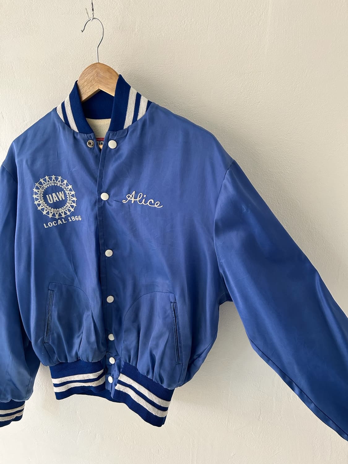 70-80's  vtg Empire Sporting goods satin 상품이미지2