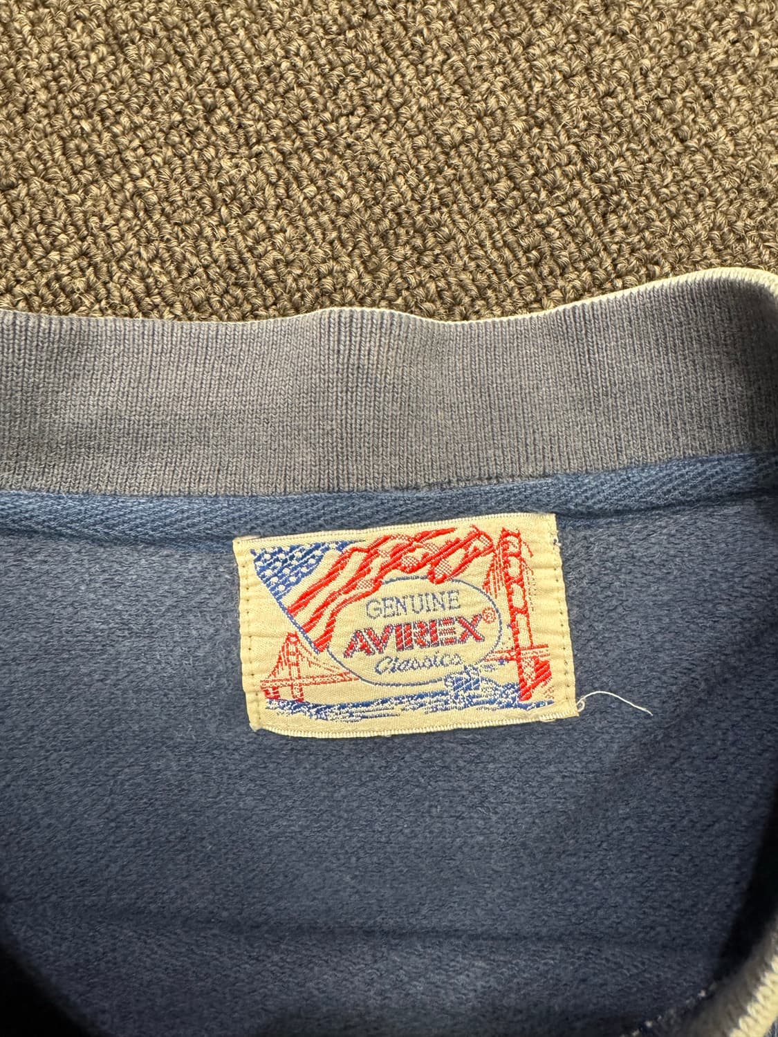 OS)아비렉스 빈티지 USA프린팅 스웻셔츠 상품이미지8