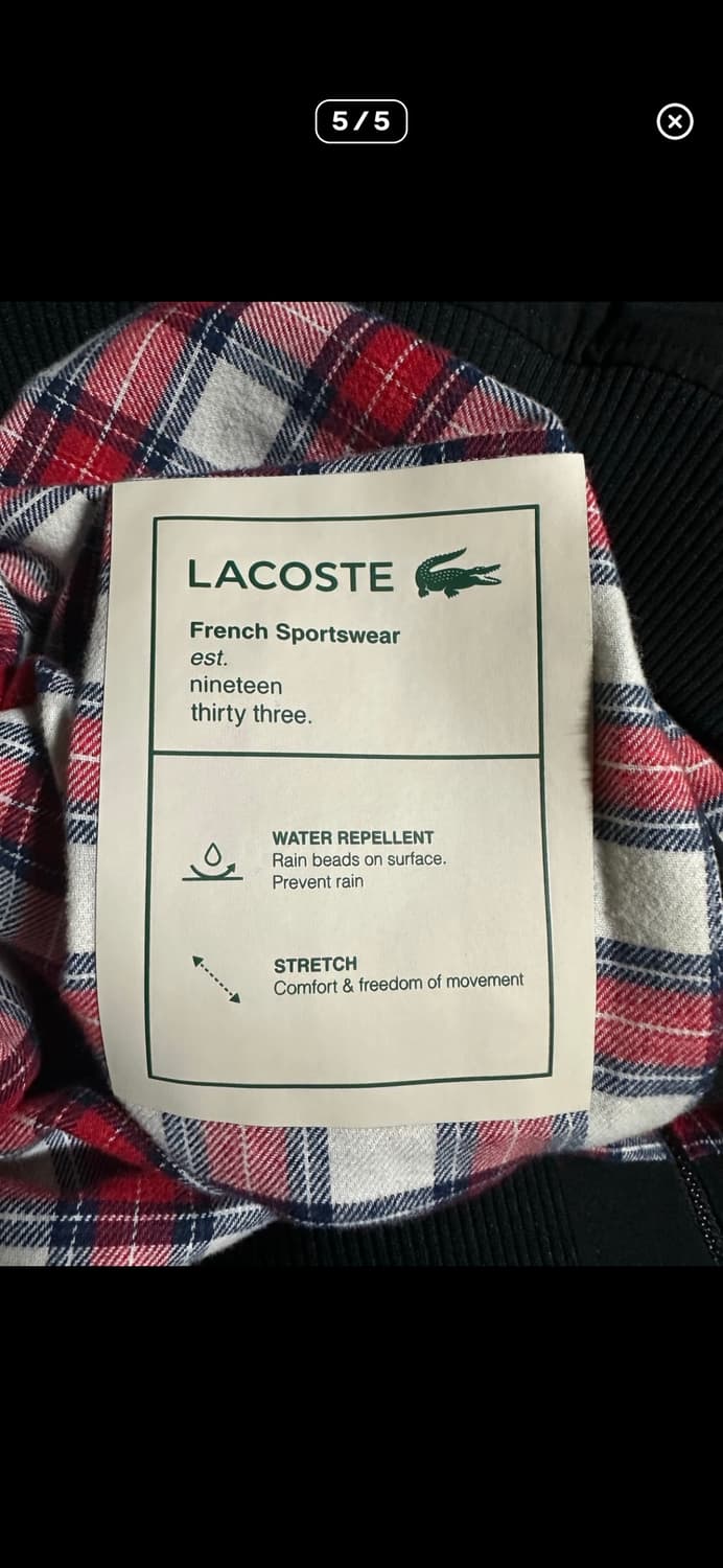 라코스테 헤링턴 자켓 상품이미지5