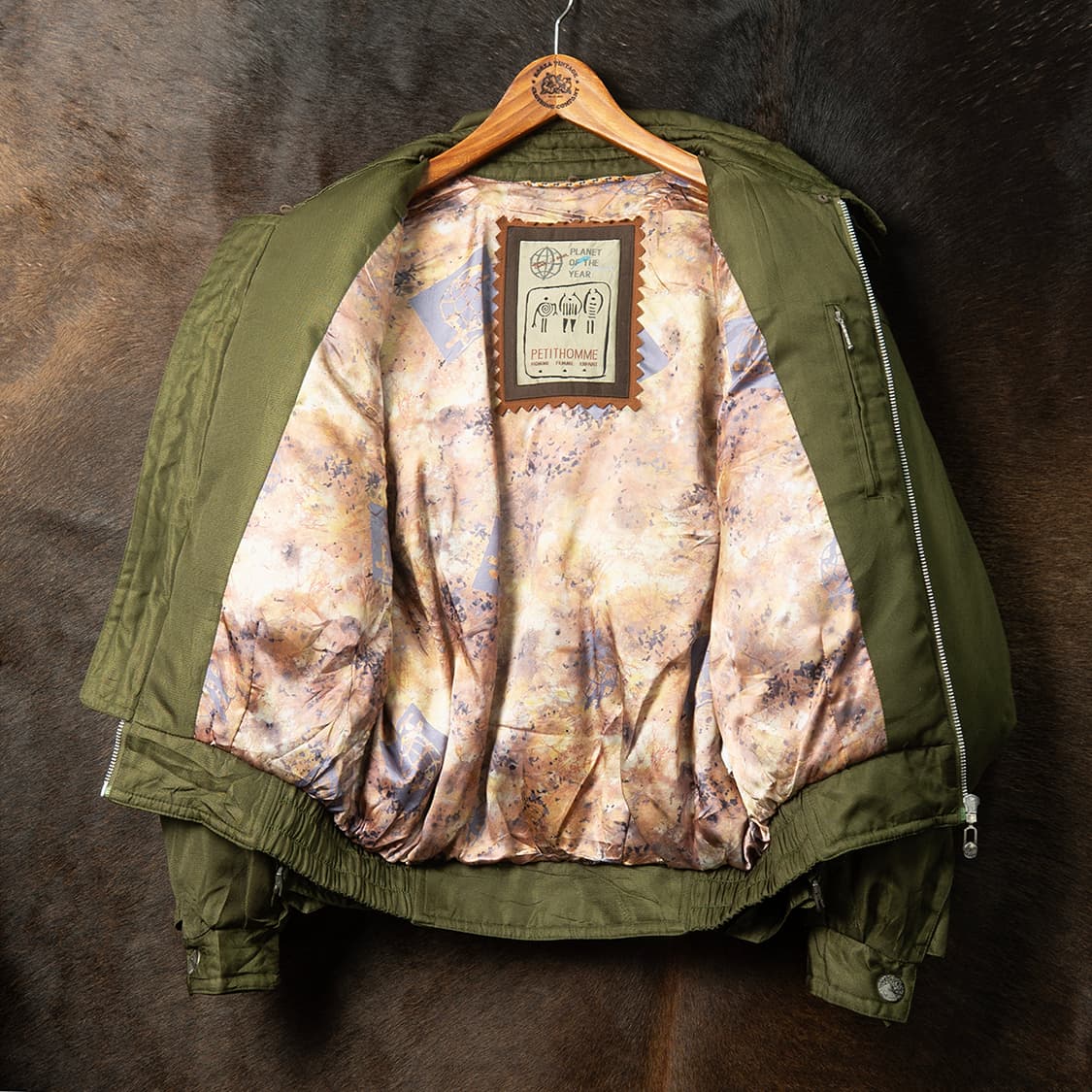 [100] 80s Petit Homme by Asics 밀리터리 봄버자켓 상품이미지8