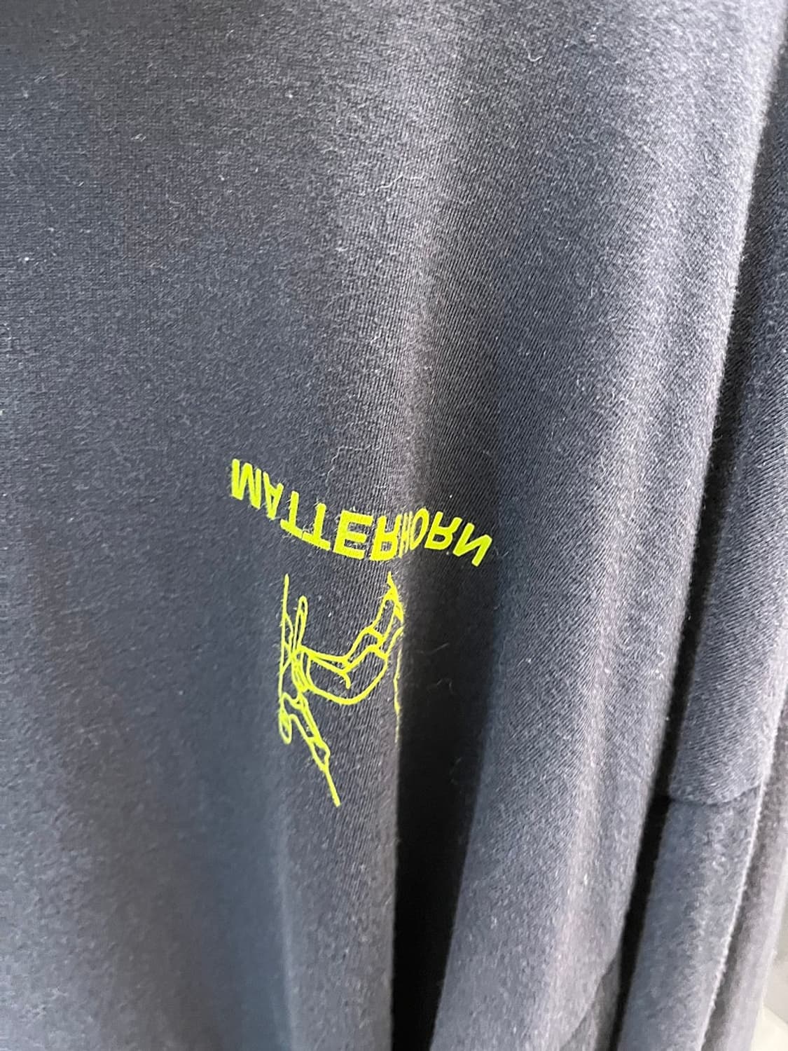 100) 베트멍 MATTERHORN 오버 후드티 상품이미지5