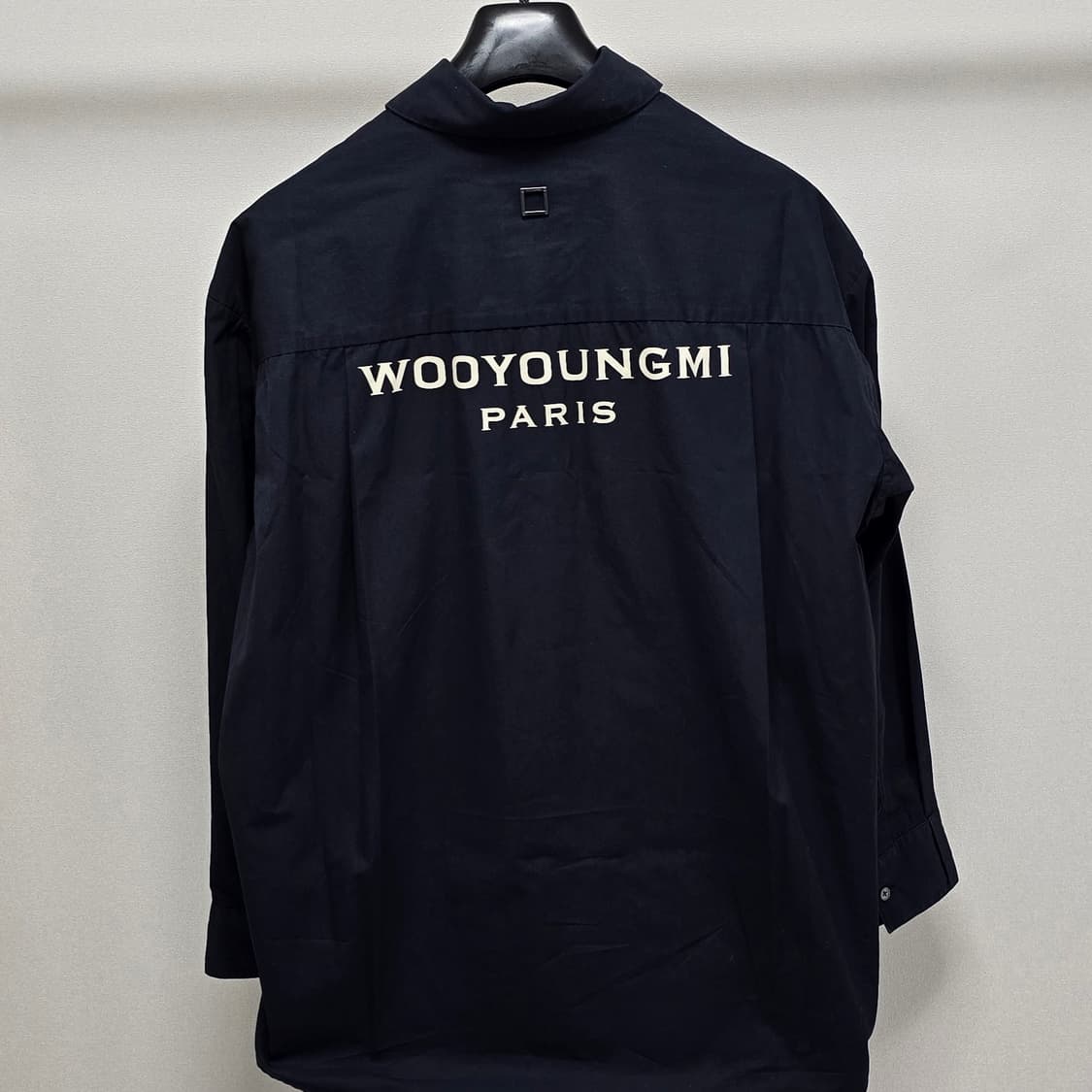 24fw 우영미 백로고 셔츠 48사이즈 판매 상품이미지1