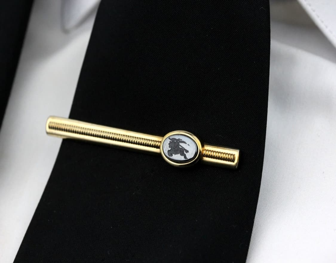 버버리 B+등급 6cm 남자 명품 넥타이핀 상품이미지6