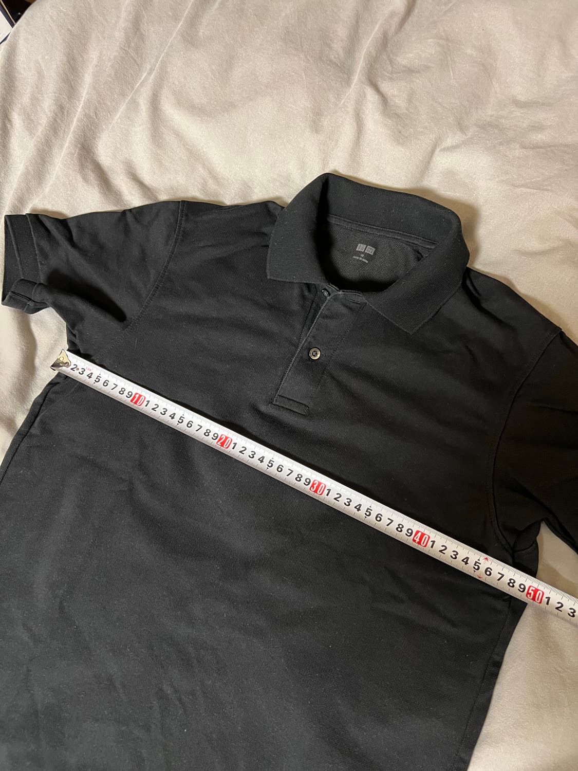 유니클로 카라티 pk티 검정 M 95 상품이미지7