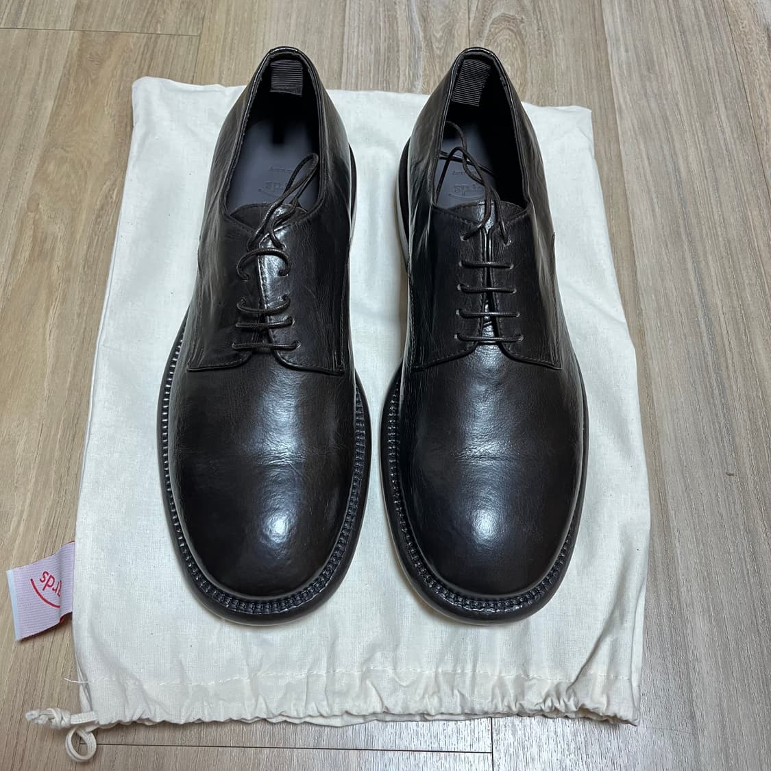 그라더스 blucher 08 leather brown 상품이미지5