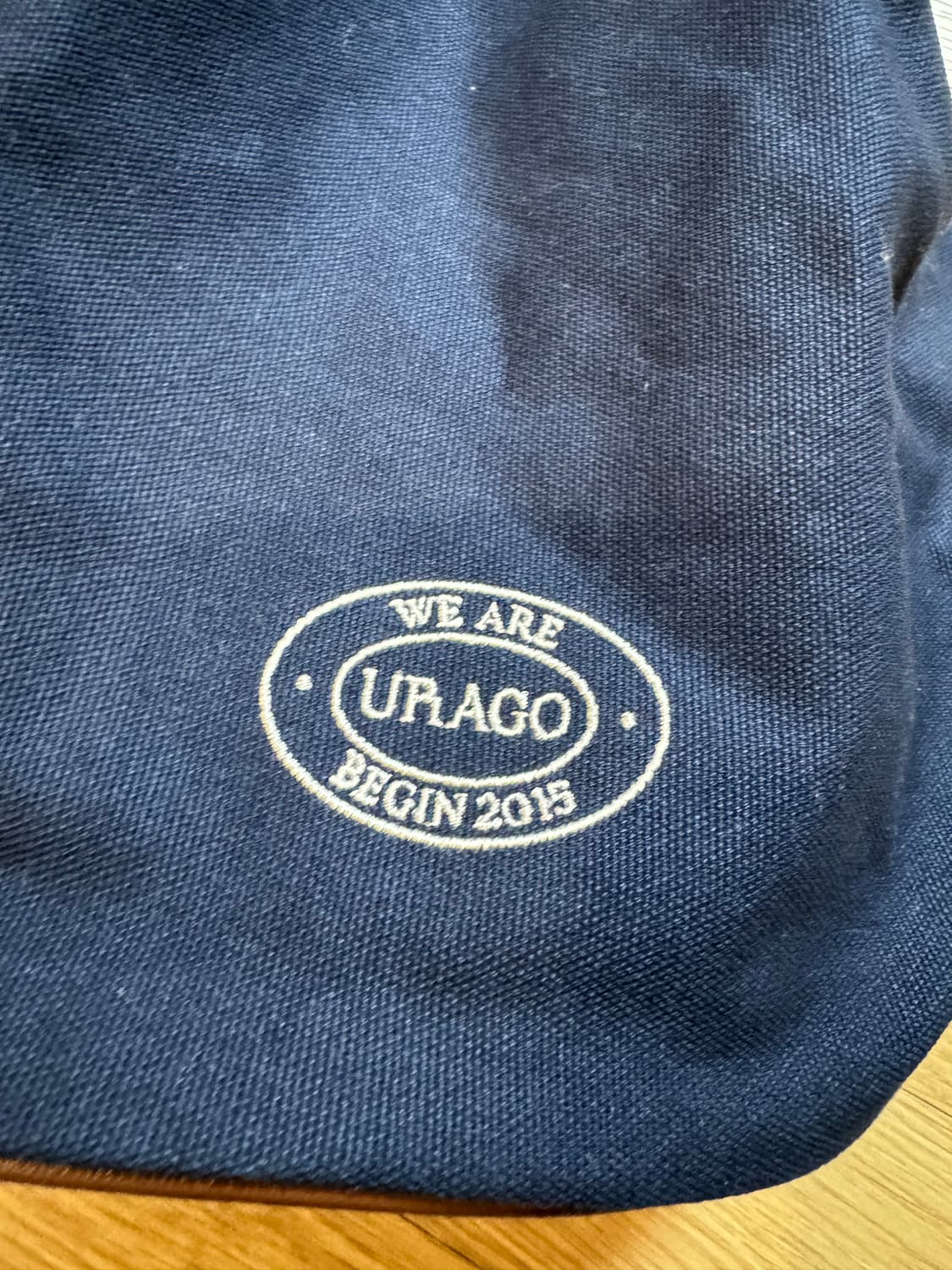 유라고 캔버스 버킷백 네이비  상품이미지4