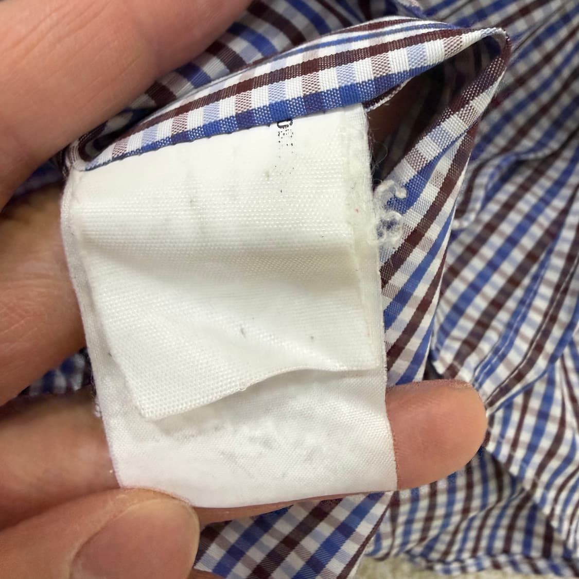 100 킨록 체크 셔츠 0128T1 상품이미지4