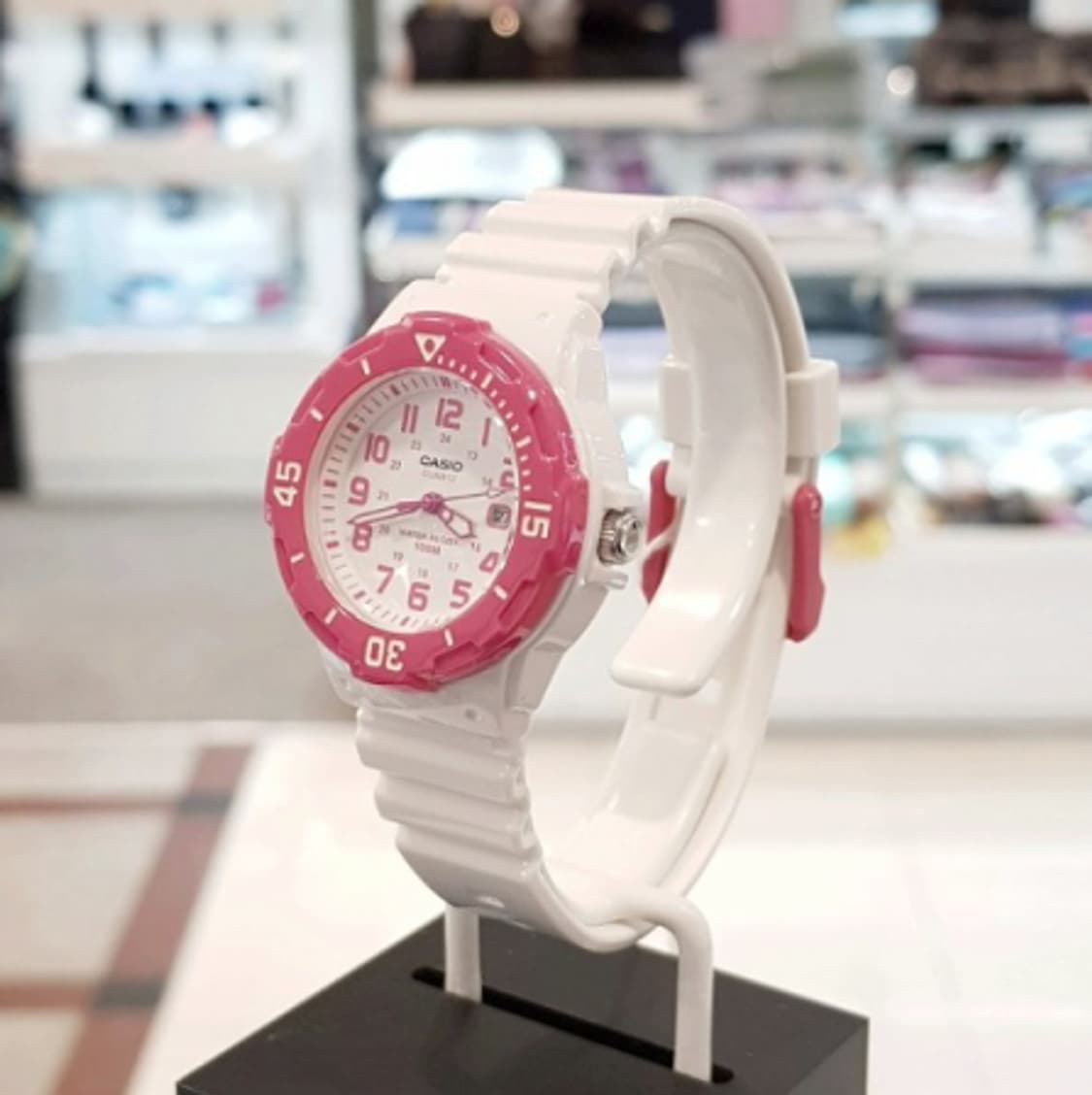 카시오 여성 우레탄 손목시계LRW-200H-4BVDF 판매 상품이미지4