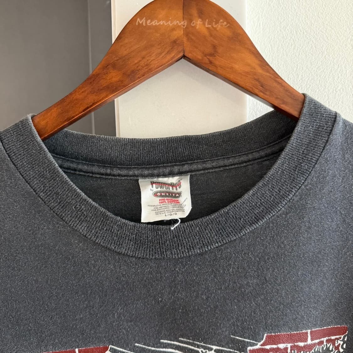 빈티지 90s Raw Power 티셔츠 상품이미지2