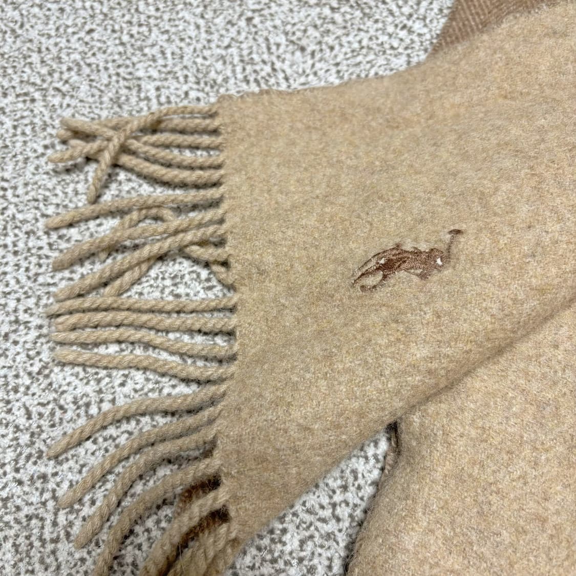 [택포,램스울80] 폴로 랄프로렌 이태리 투웨이 머플러 목도리 [A+] 상품이미지2