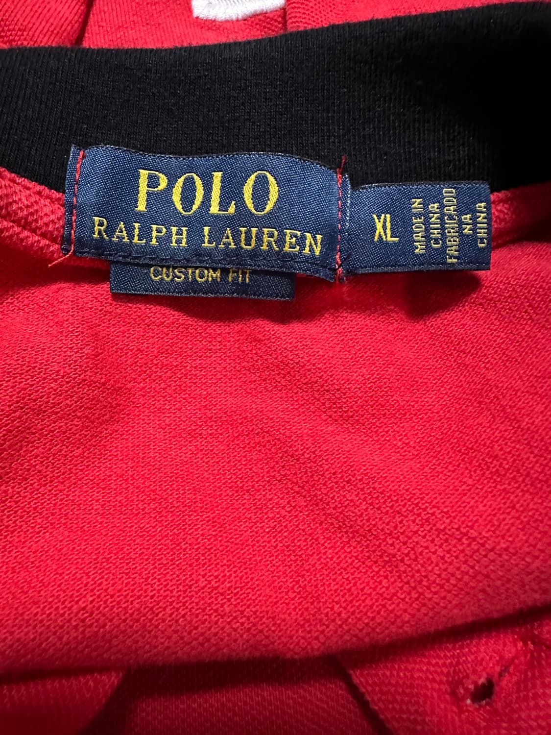 (XL) 폴로 빅포니 밀란 반팔 카라티셔츠 레드 상품이미지3