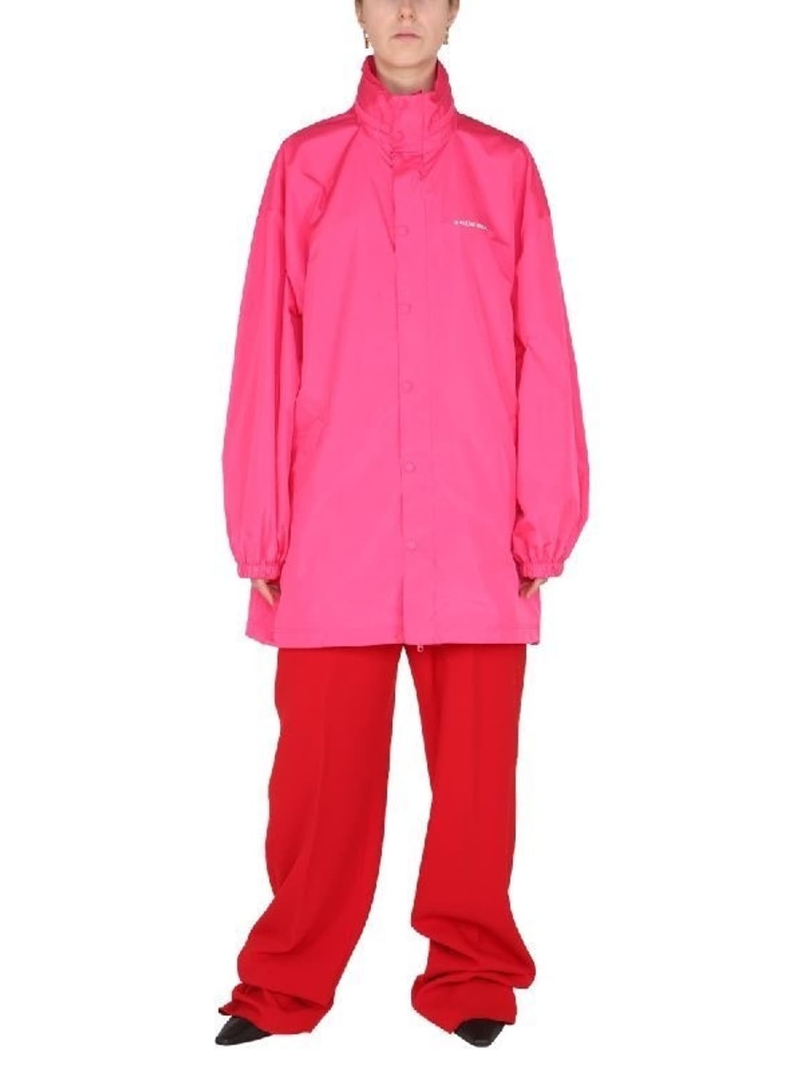 발렌시아가 로고 오버핏 윈드즈레이커 상품이미지1