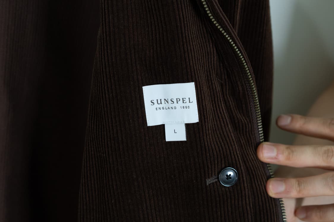 SUNSPEL 선스펠 브라운 코듀로이 자켓 상품이미지5
