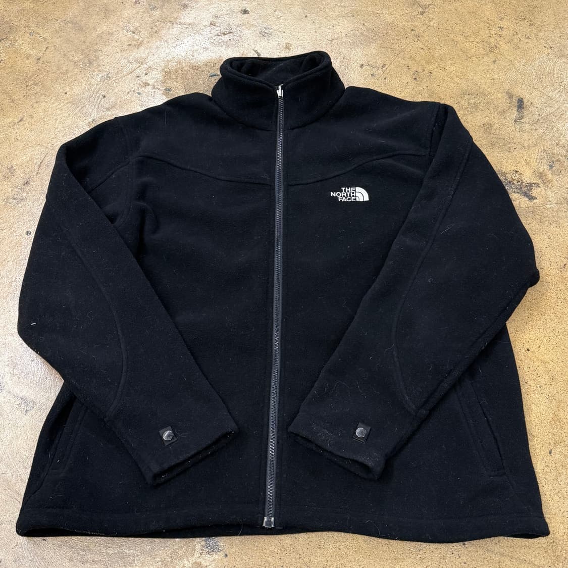 [정품/XL] 노스페이스 블랙 풀집업 플리스 b19 상품이미지2