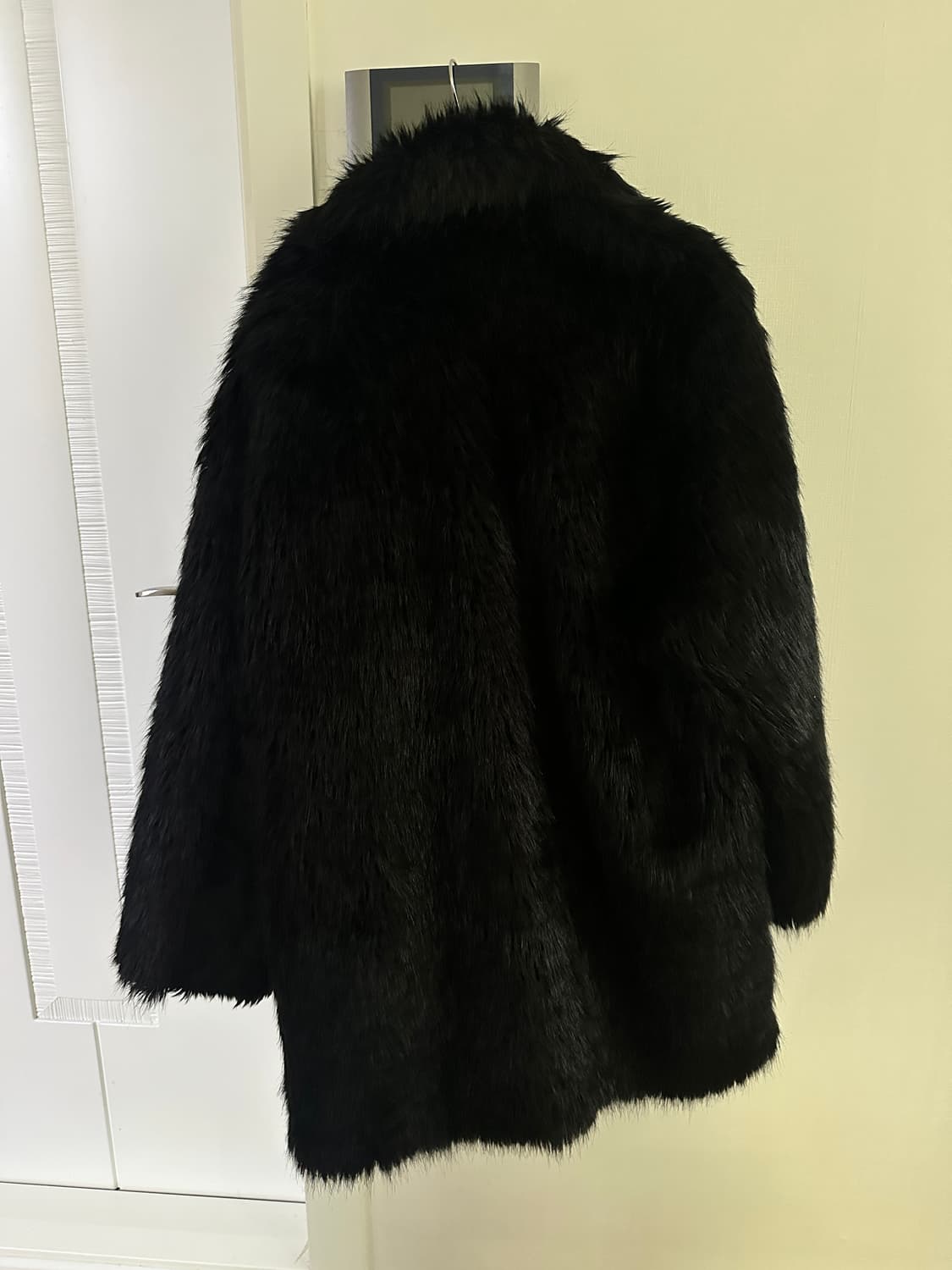 에스이오 seo 프렌치 폭스 퍼코트 블랙 상품이미지3