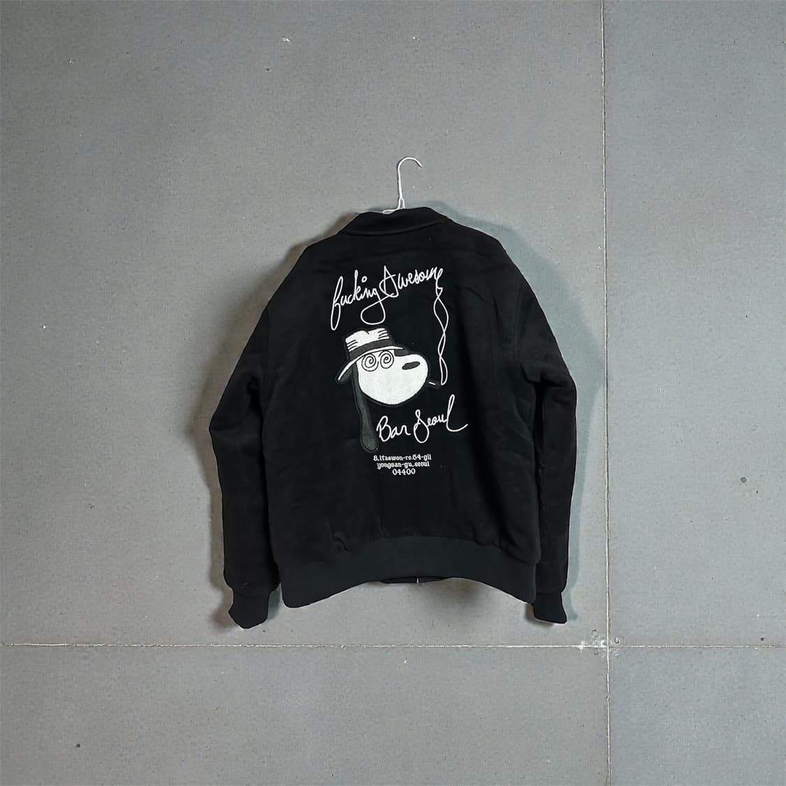 퍼킹어썸 바시티 자켓 판매합니다 상품이미지2