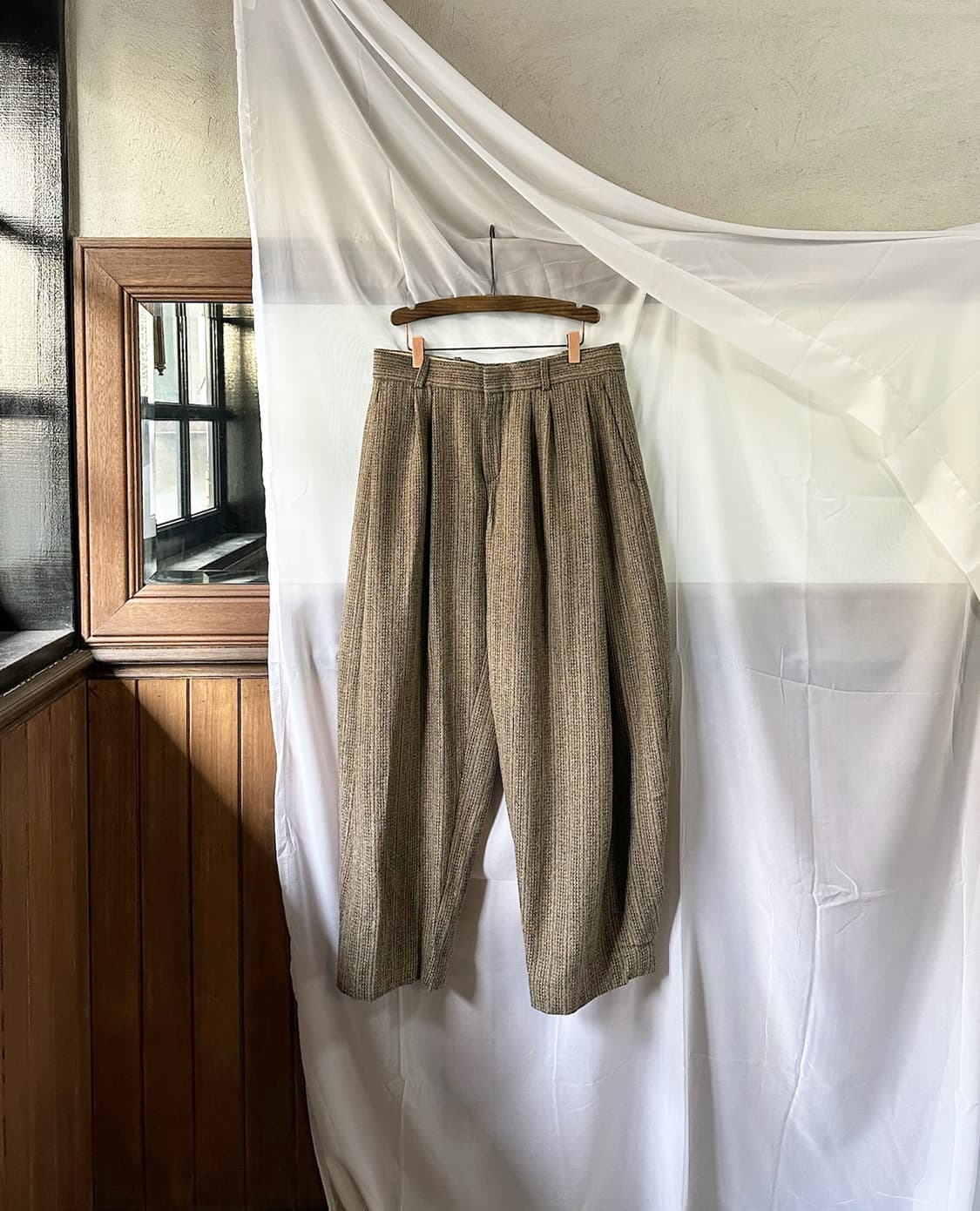 CHLOE stripe wool trouser pants 상품이미지6