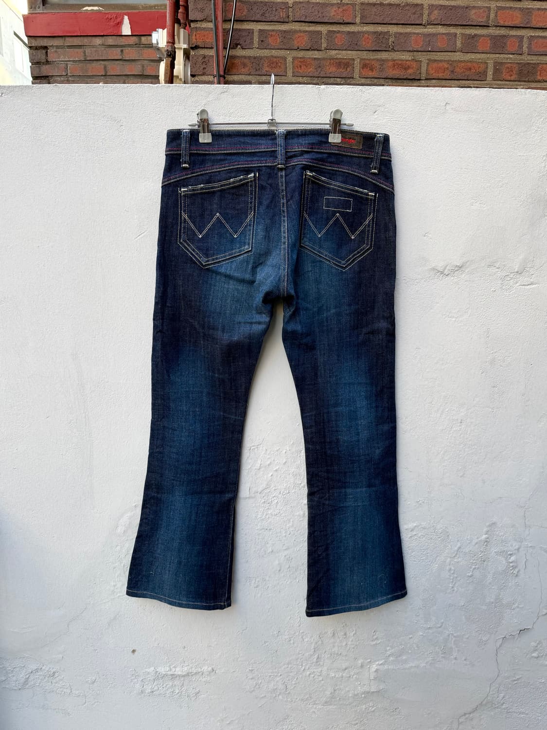 04‘s 랭글러 WR 핑크라벨 플레어 데님 팬츠 부츠컷 청바지 상품이미지2