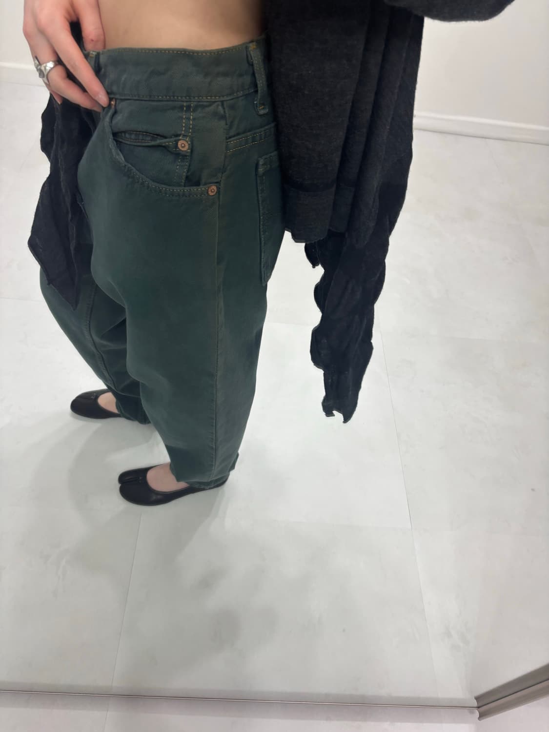 LEVIS 950 WASHED GREEN 상품이미지3