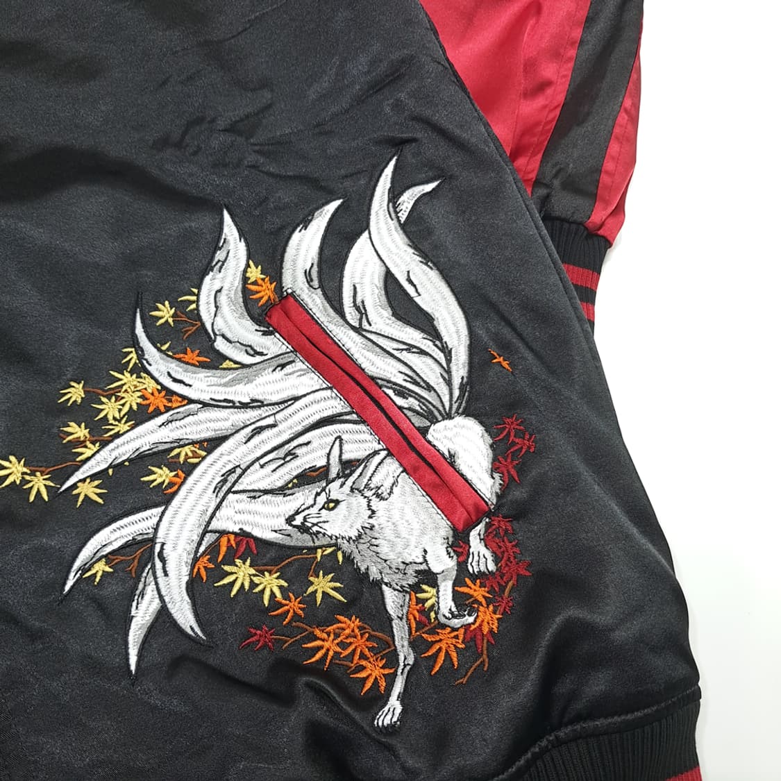 Co888 XL ROGUE 레드 블랙 구미호 스카잔 자켓 상품이미지2